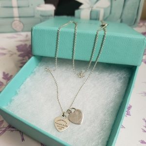 Tiffany & co mini hearts necklace